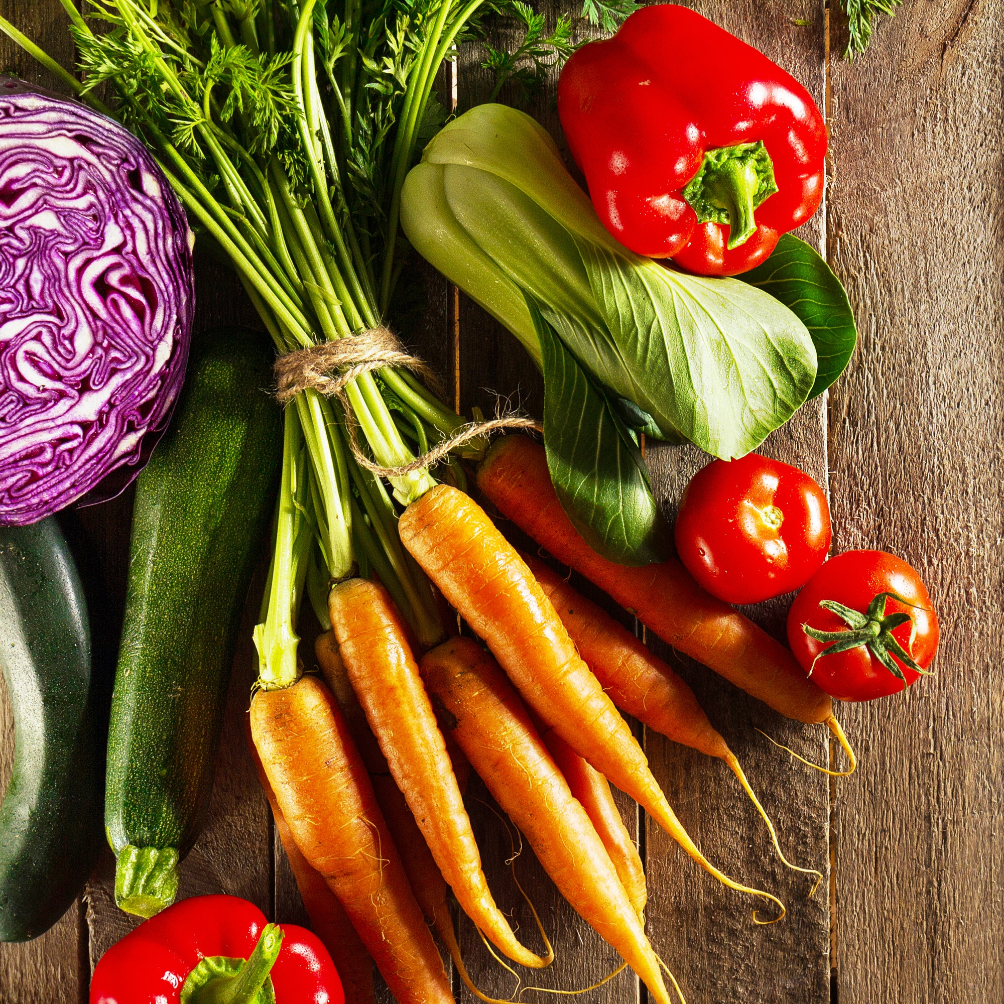 Food Vegetable Colorful Background. Tasty Fresh Vegetables on Wo